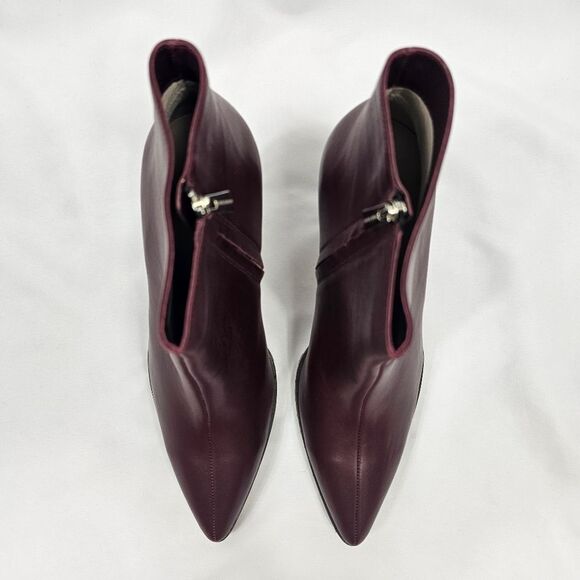 New Anine Bing Frances Boots in Burgundy - Size EU 41 - Picture 4 of 12